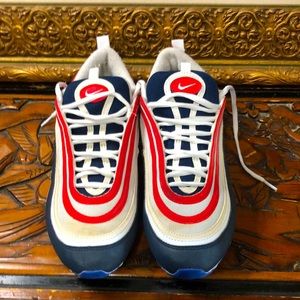 Air Max 97 Red, White & Blue sz. 9.5